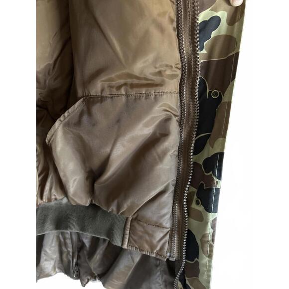 Columbia 2-in-1 Hunting Jacket Mens M Duck Zip-In Liner Game Bag Ammo Loops OMNI - Picture 6 of 15